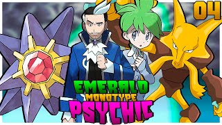 Só Vale Psíquico! - Pokémon Emerald Monotype Psychic #01 (GBA) 