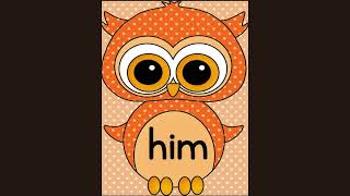 Master Dolch First Grade Sight Words Set 1 Orange Owl Flashcards | Fall Sight Words Practice screenshot 2