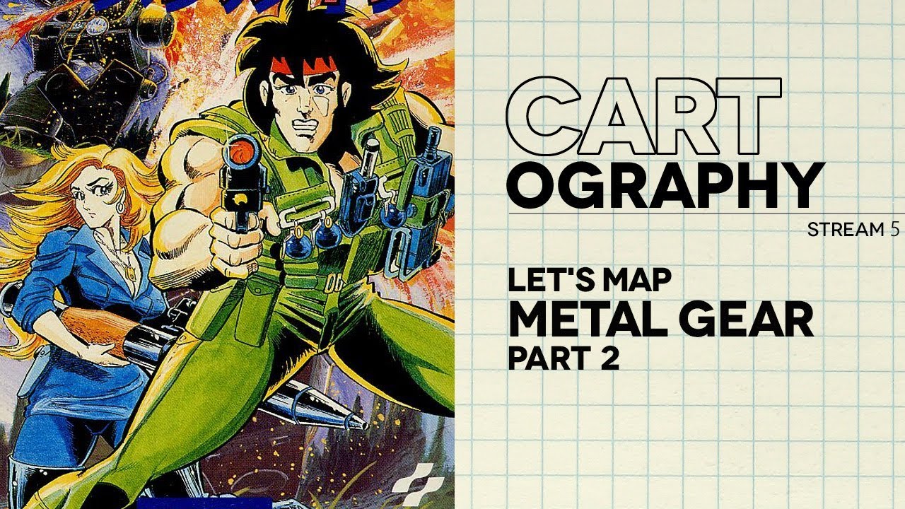 Cart-ography #05: Let's map more Metal Gear [enhanced with annoying audio issues]