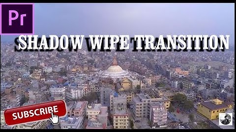 How to create a Shadow Wipe Transition Effect (Adobe Premiere Pro CC 2017 Tutorial) /ABIJEET DULAL