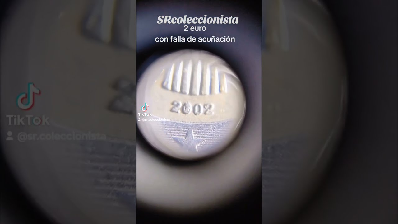 euro 2002 con falla de acuñación