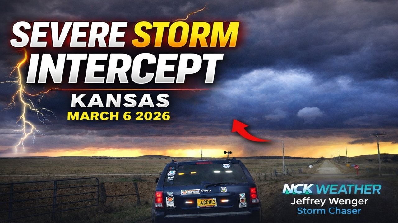 Storm Chasing the Plains: Central Kansas Severe Storms