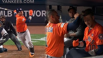 ALCS Gm4: Gurriel rips a bases-clearing double to give the Astros a Game 4 lead