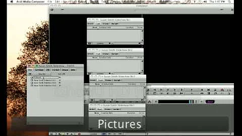 Avid Tutorial: Creating a New Project