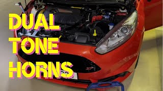 Fiesta ST gets eBay dual tone horn upgrade