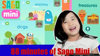 88 minutes of Sago Mini World fun | Best of Ella and Mommy's gameplay