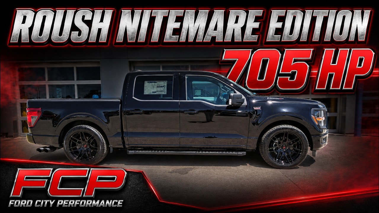 2026 Roush Nitemare! 705HP Supercharged F150 - YouTube