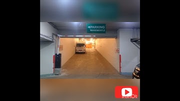 Automatic folding parking  barrier