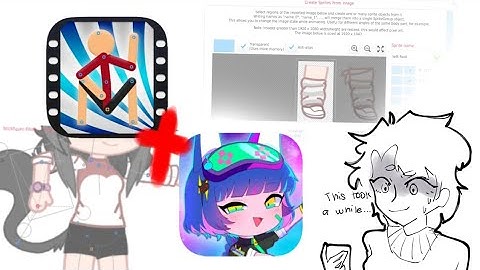 Rigging my character in Stick Nodes (Part 2?) || Stick nodes + Gacha Club