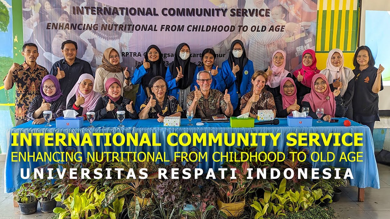 International Community Service, Universitas Respati Indonesia II Part ...