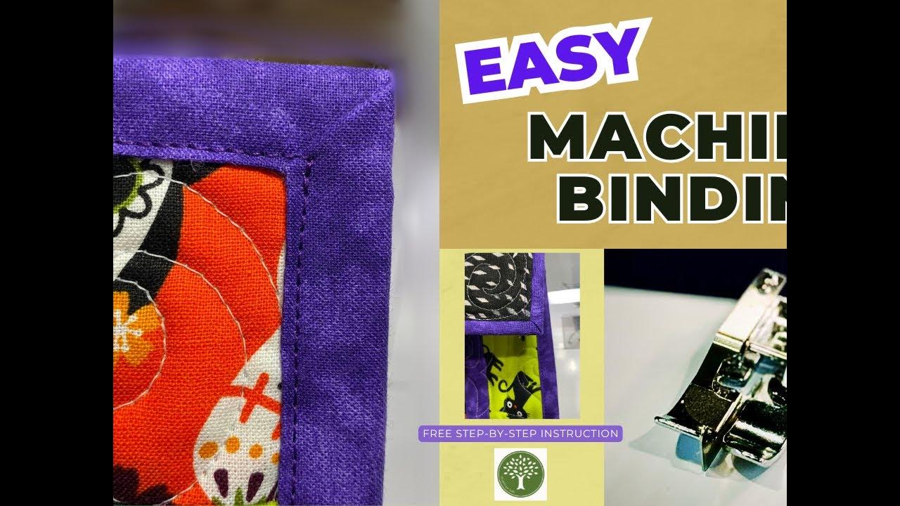 Machine Binding, Attach binding ends together, Finish your quilt faster