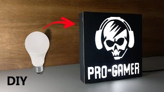 How to Make an LED Logo Sign DIY