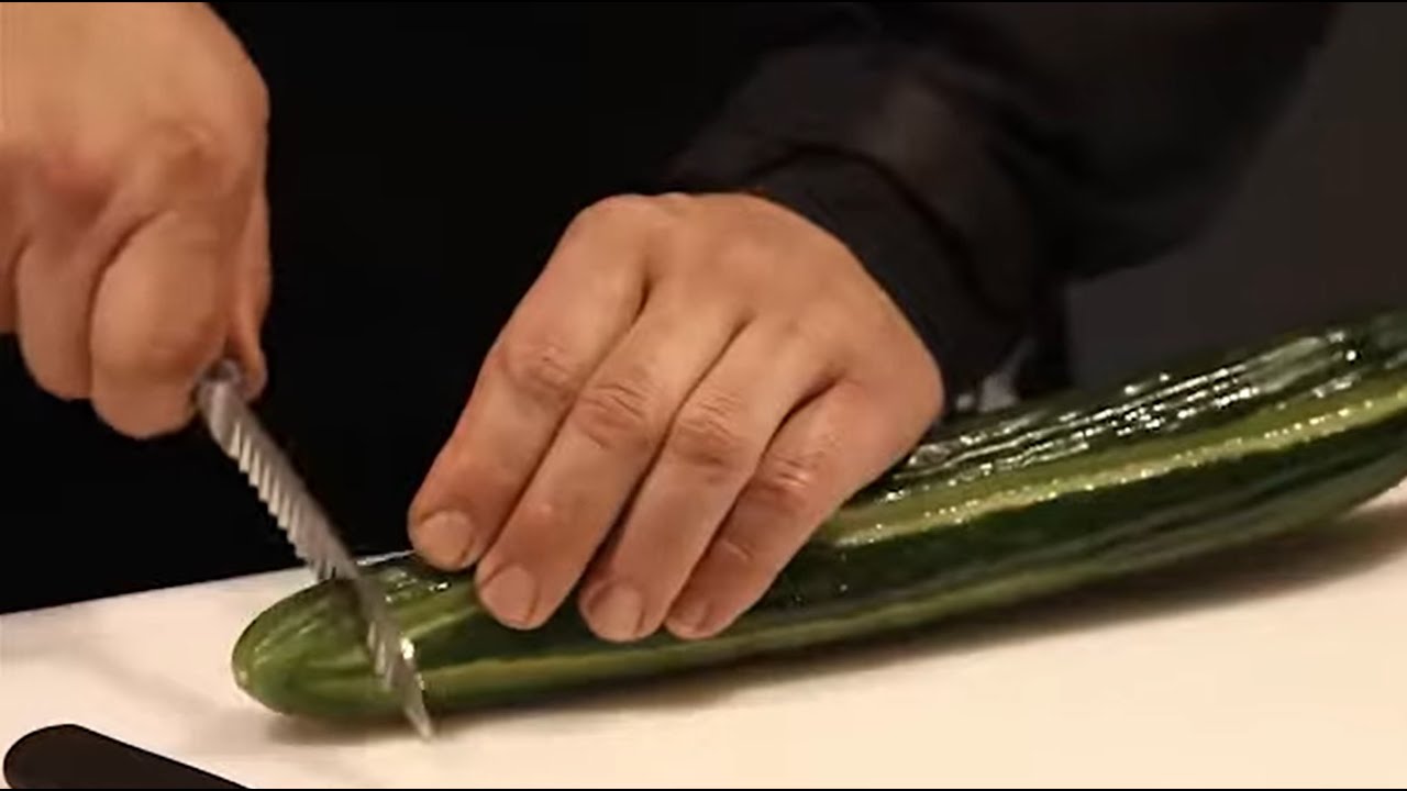How to Chop and Prepare: Cucumbers | Dick Knives with Sebastian Frank