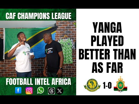 YOUNG AFRICANS 1 0 AS FAR VICTOR SIOKWU FAN REACTIONS CAF CHAMPIONS LEAGUE HIGHLIGHTS