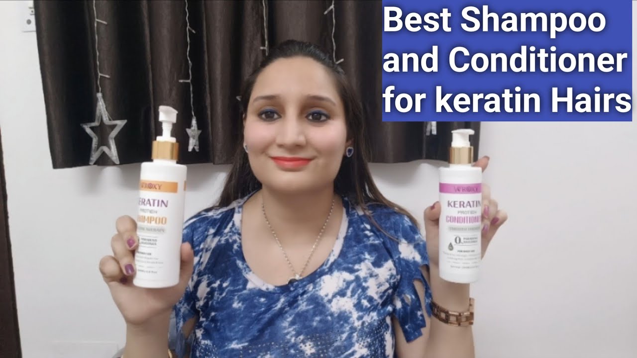 Best and Affordable keratin shampoo and Conditioner YouTube