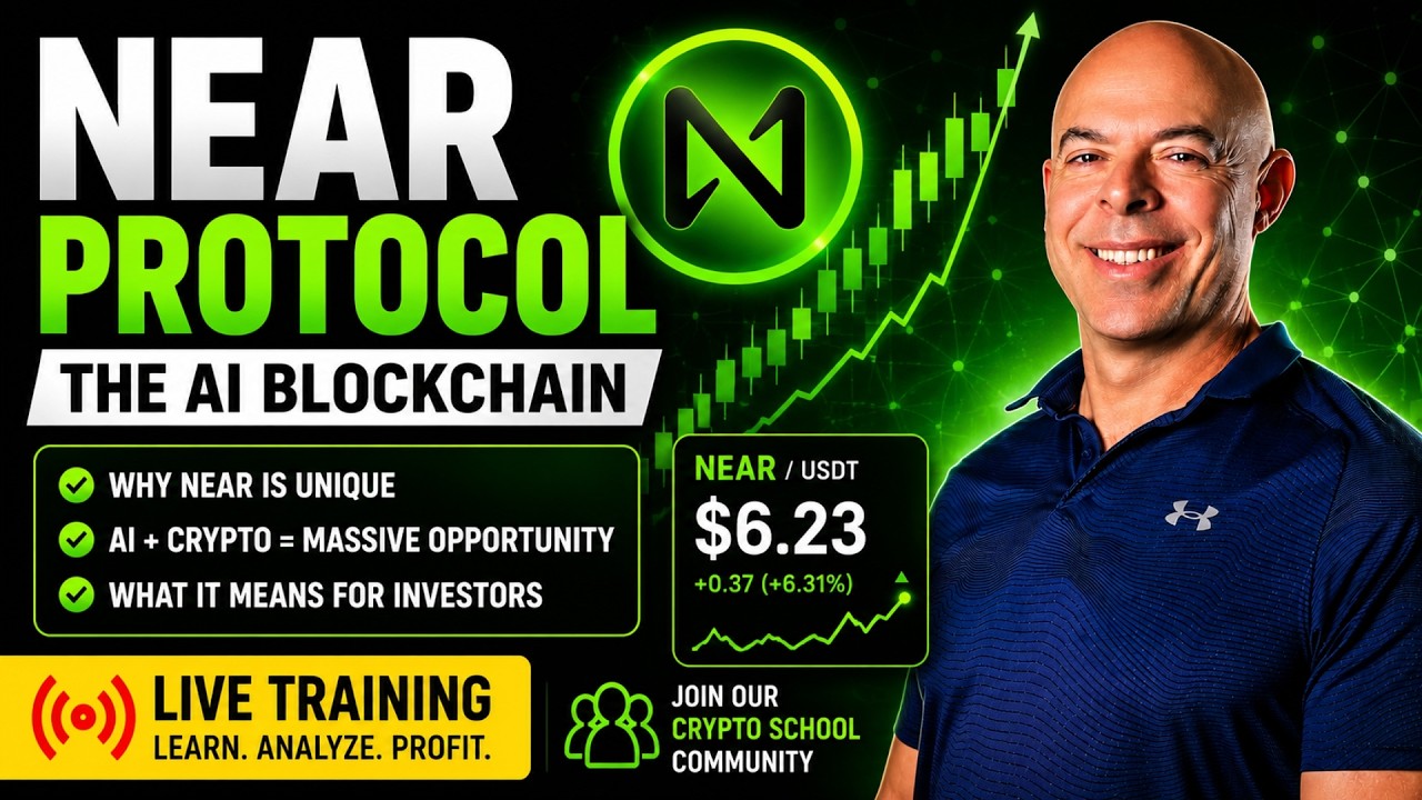 Is NEAR the BEST AI Crypto? | from Crypto School Live Crypto Training