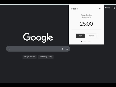 SimpleFocus Mode Chrome Extension - Pomodoro Timer -  Release 0.3