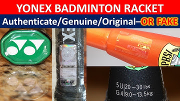 Yonex Genuine Badminton Racket|Yonex Original badminton racket|FAKE badminton racket|Yonex Authentic
