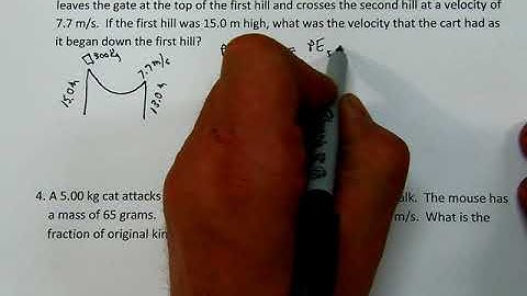 Kinetic and potential energy practice worksheet answers