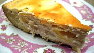 Творожный пирог с ананасами Творожный пирог с ананасами