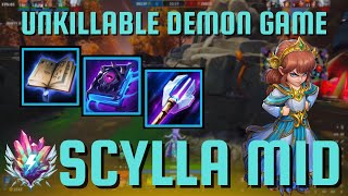UNKILLABLE DEMON GAME - Scylla Mid Smite 2 Gameplay