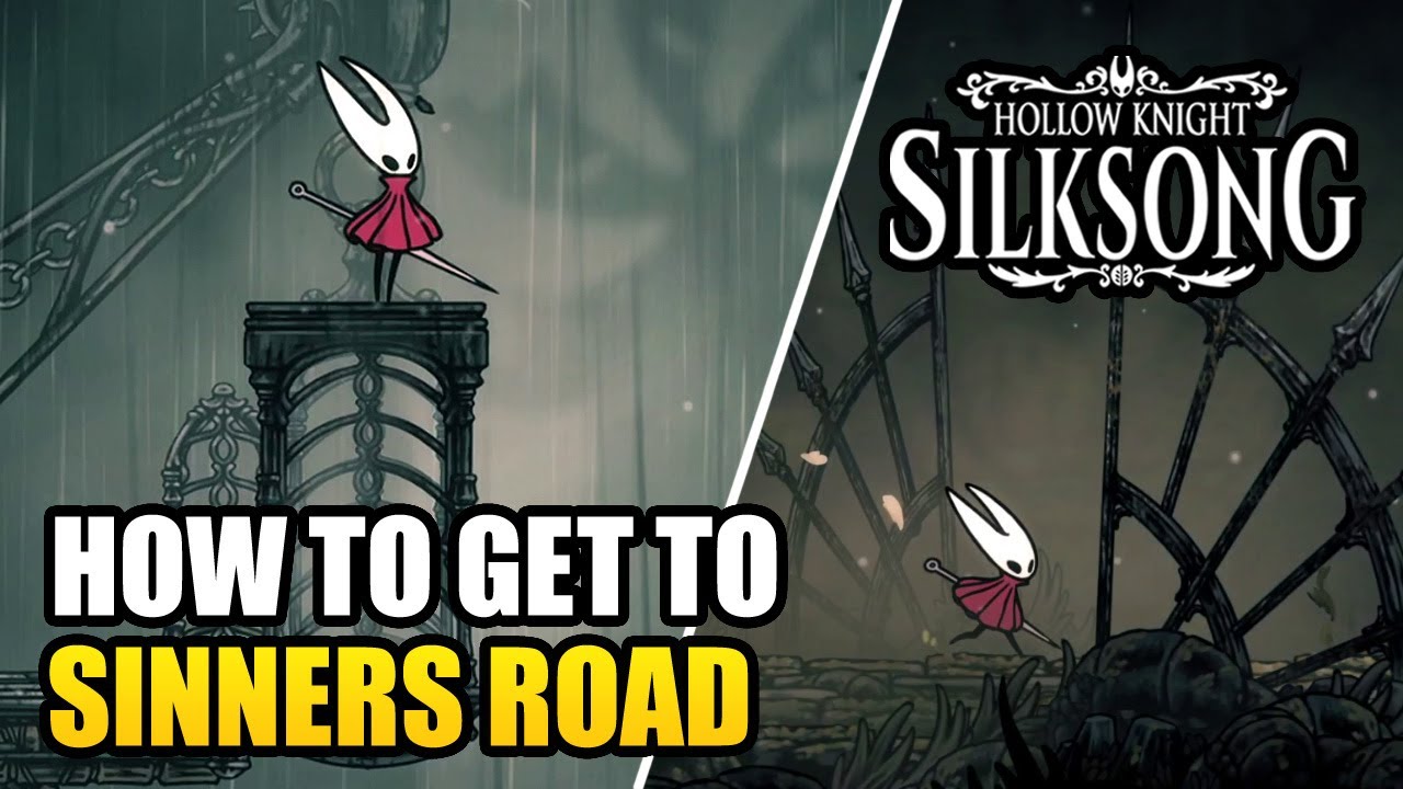SILKSONG - How to Get to Sinner's Road Entrance | What to do after Widow