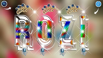 Glass Font Dp Editing On Ps cc / PixelLab Ps Touch | Glass Font Editing | How To Make Glass Font |