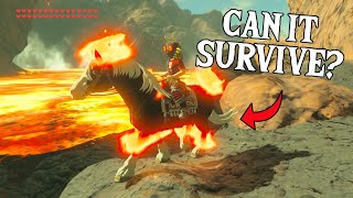 Bringing a HORSE to Death Mountain! | Zelda: Breath of the Wild