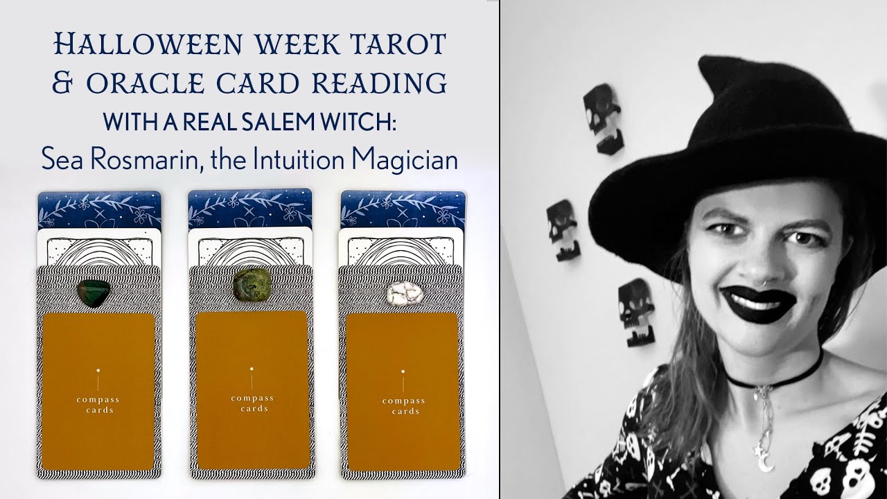 Tarot and Oracle reading for Halloween/Samhain 2021 by a real witch in Salem, Massachusetts!