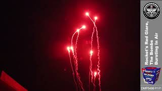 Dominator Pro Level Fireworks DMP5496 Rockets Red Glare for National Anthem.