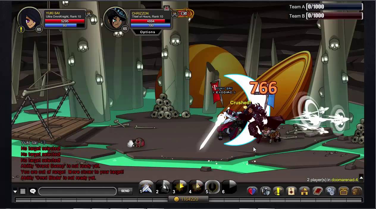 Doomarena using Omni class in aq