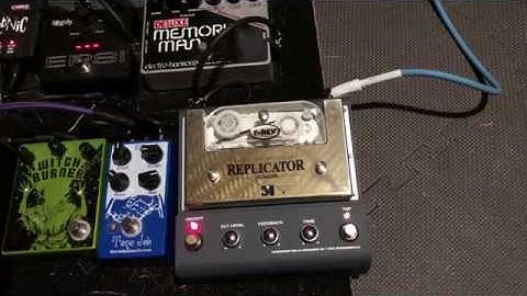 T-Rex Replicator Junior vs EHX Deluxe Memory Man - Tape Delay vs Analog
