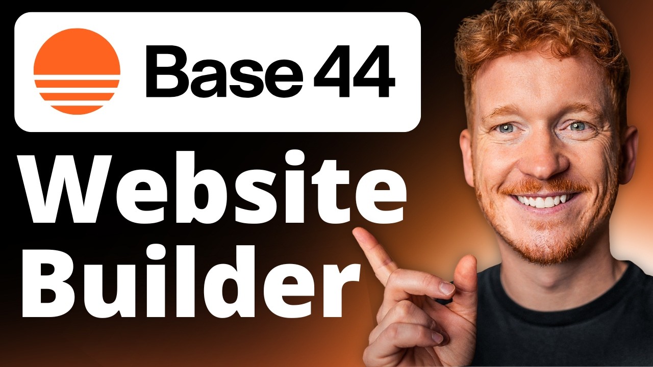 Base44 Website Builder Tutorial 2026 – Build a Full Website with AI