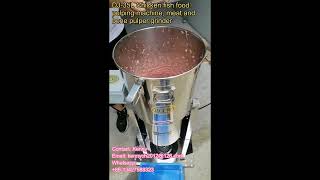 DJ-35L Chicken fish food pulping machine, meat and bone pulper grinder