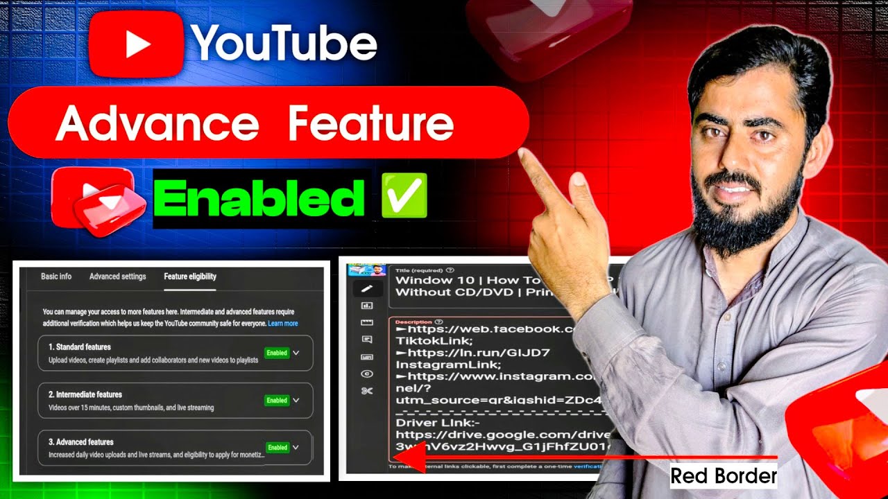 YouTube Advanced features Enable Kaise Kare || Enable Youtube Advanced features