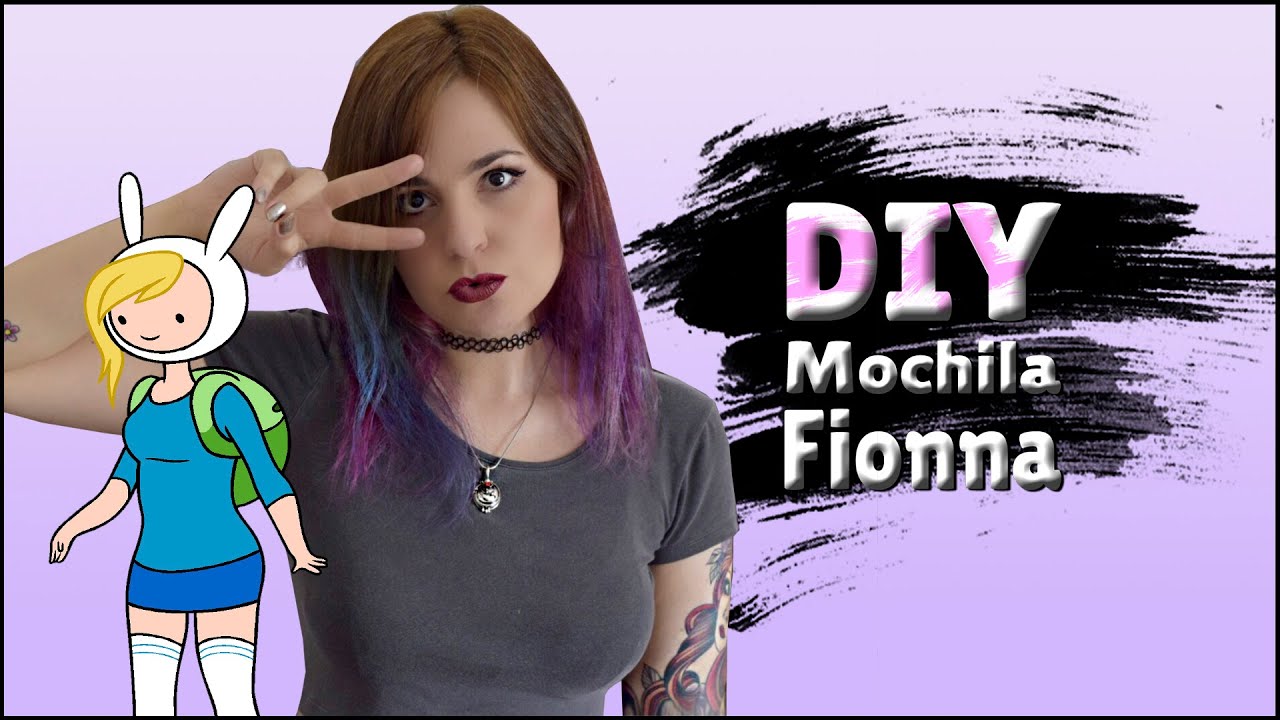 DIY - Mochila da Fionna (Finn) HORA DE AVENTURA