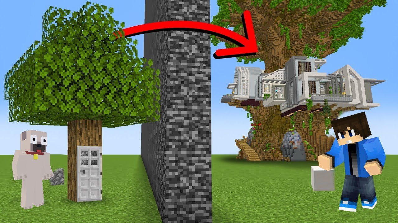 CSALTAM A REJTETT HÁZ ÉPITŐ KIHÍVÁSBAN A MINECRAFTBAN!