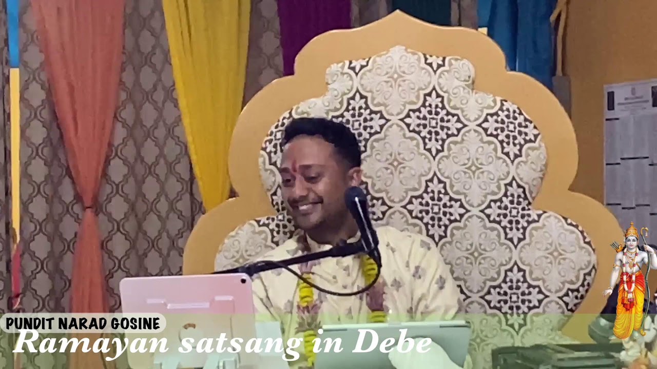 Uncle Robin Surprise Birthday satsang in Suchit Trace Mandir, Debe, Trinidad.