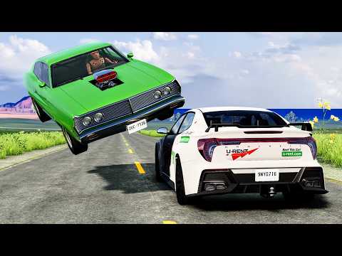 High Speed Traffic Car Crashes 269 BeamNG Drive CrashBoomPunk 