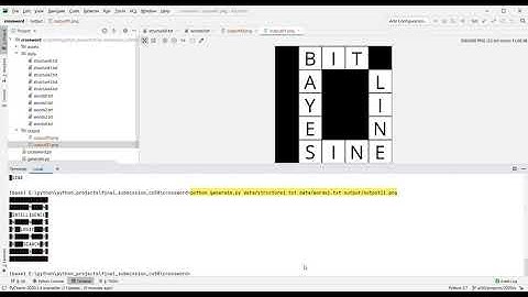 Project 3  Crossword