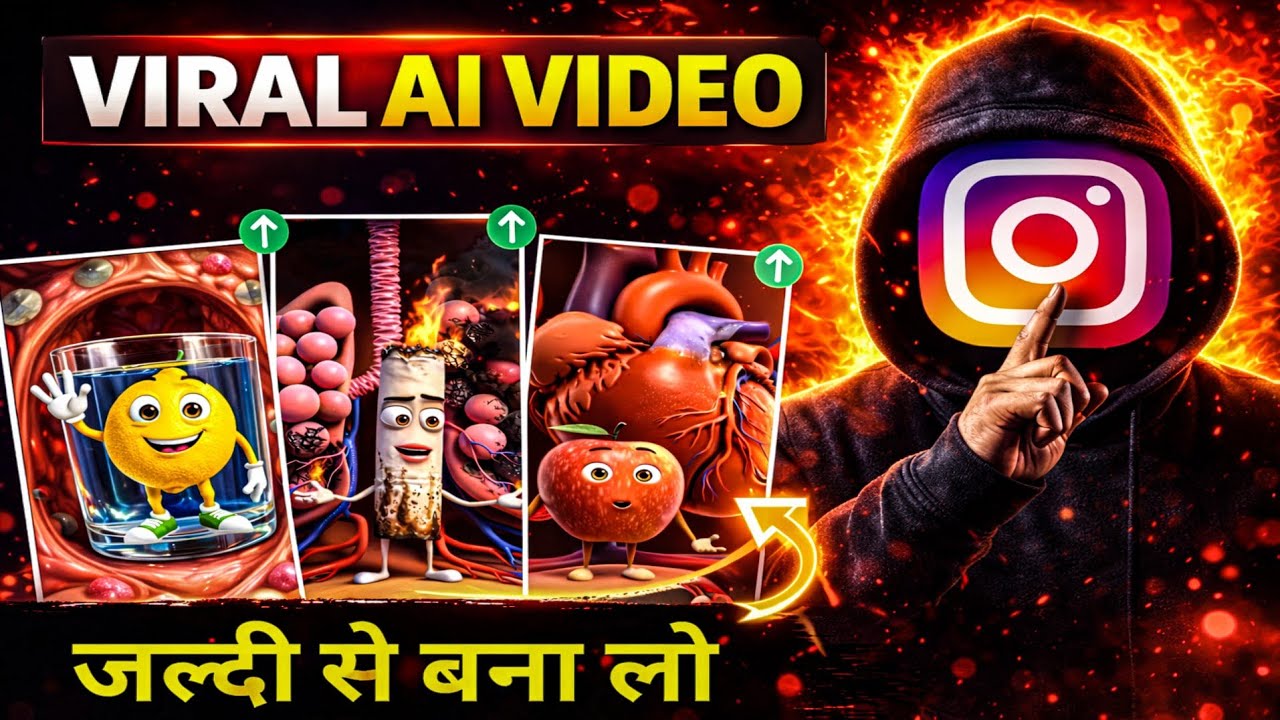 Ai Health Animation Video Kaise Banaye । Ai Food Health Video Kaise Banaye । Ai Video Kaise Banaye 💹