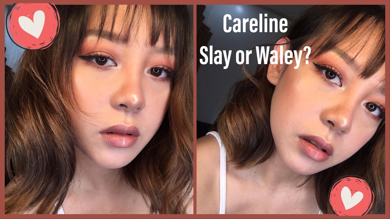 MY GO TO GLAM MAKEUP | CARELINE PLAY TO SLAY PALETTE | SLAY BA OR WALEY?