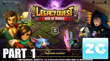 Legacy Quest Rise of Heroes Android Walkthrough Part 1 Gameplay HD