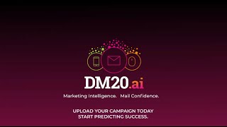 DM20.ai — Marketing Intelligence. Mail Confidence.