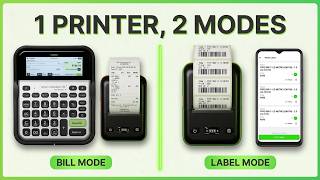 How to Connect 2-in-1 Label Printer with Tohands Smart Calculator