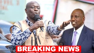 BREAKING LIVE! DP Gachagua breathing fire in Kirinyaga county after Ruto took Mudavadi in USA!