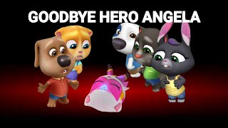 GOODBYE HERO ANGELA - My Talking Tom Friends - Talking Tom Hero Dash 280524 #1