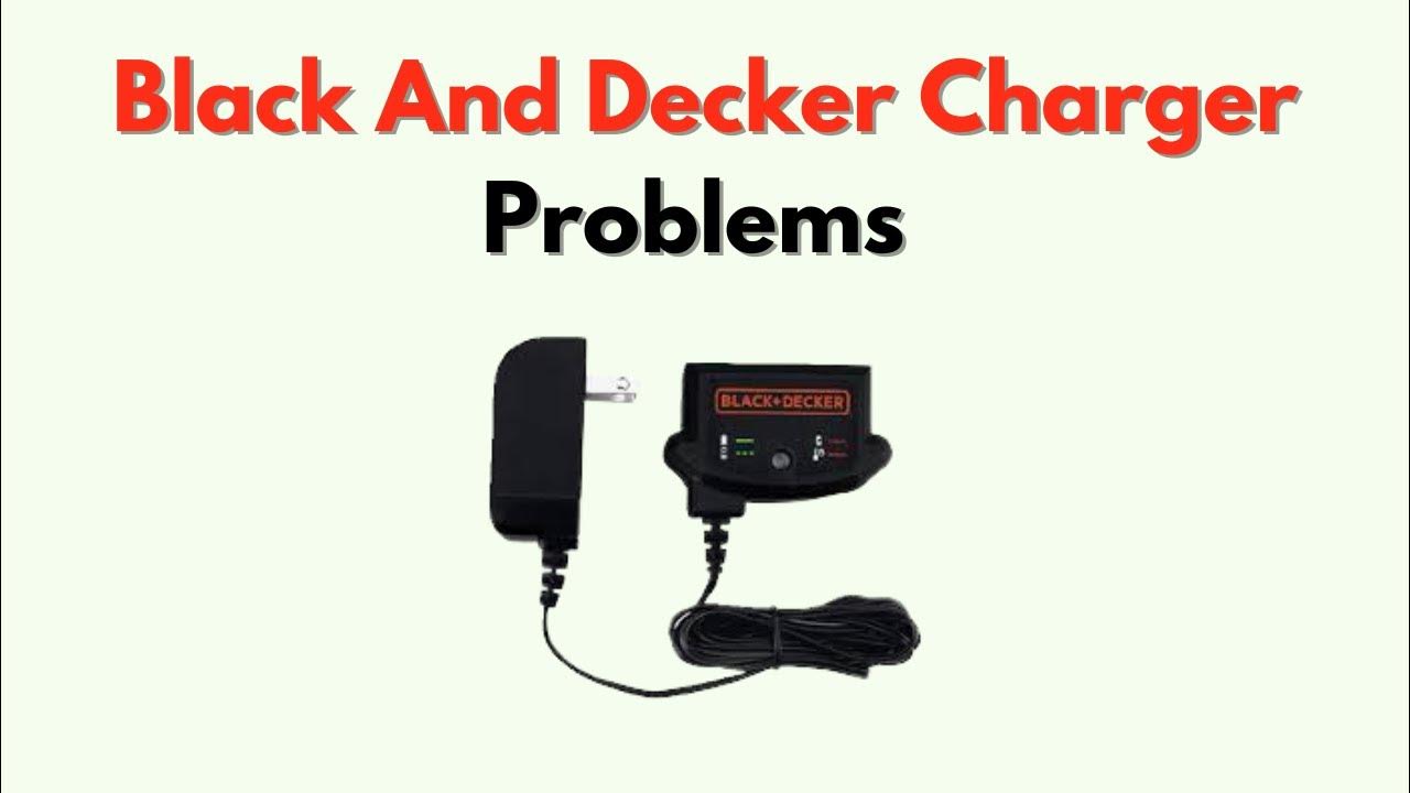 Black and Decker vacuum flashing light troubleshooting steps