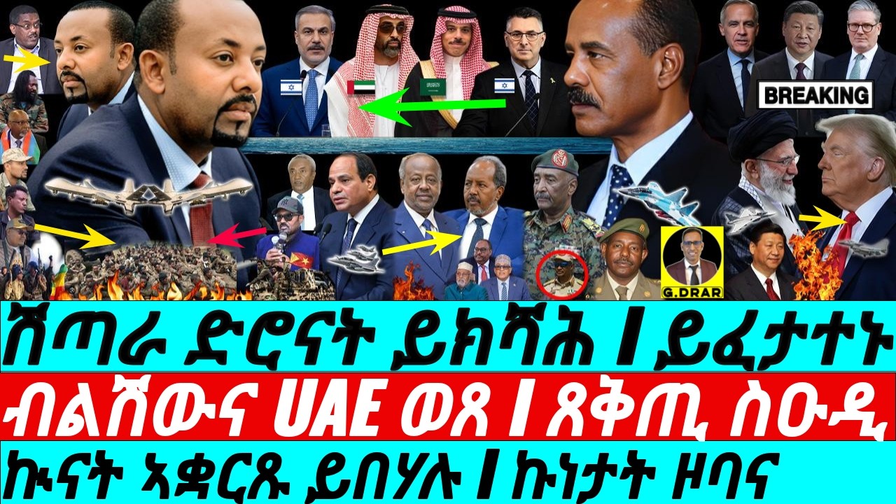 Feb-01 ሽጣራ ድሮናት ይክሻሕ I ኲናት ኣቋርጹ ይበሃሉ I ብልሽውና UAE I TIGRAY WAR vs Abiy I Saudi-UAE I Trump’s war