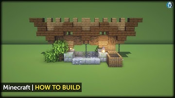 Minecraft How to Build a Medieval Well Tutorial